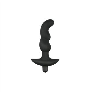 Prostate Vibrator Silicone - ET189BLK - Teknashop Ltd
