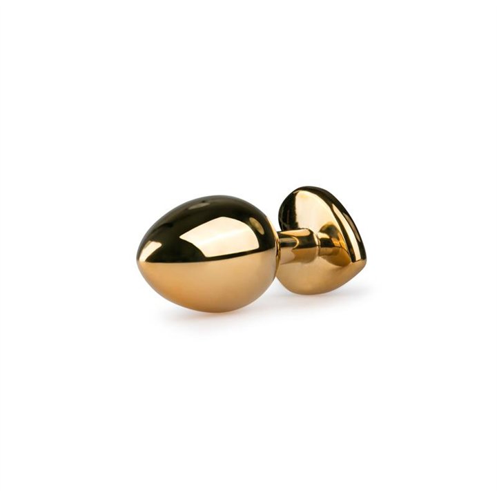 Metal Anal Plug No. 7 - Gold / Pink - ET128PNK - Teknashop Ltd