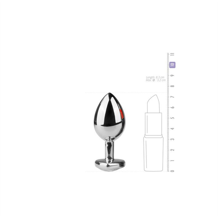 Metal Plug  No. 7 - Silver / Clear - ET128CLR - Teknashop Ltd