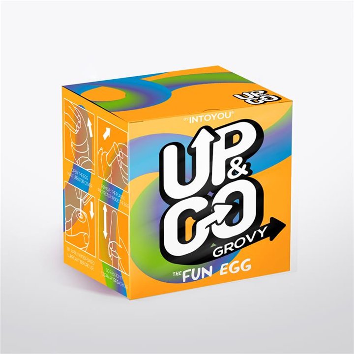 Grovy Masturbator Egg Elastic Yellow - UG-071 - Teknashop Ltd
