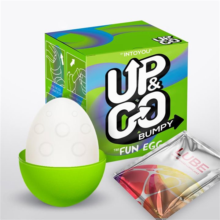 Bumpy Masturbator Egg Elastic Green - UG-070 - Teknashop Ltd