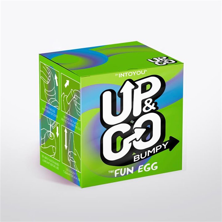 Bumpy Masturbator Egg Elastic Green - UG-070 - Teknashop Ltd