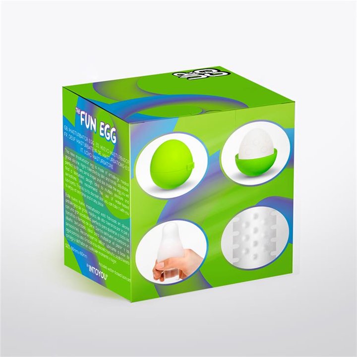 Bumpy Masturbator Egg Elastic Green - UG-070 - Teknashop Ltd