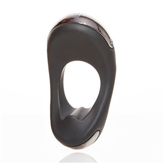 Atom Plus Virbrating Penis Ring and Perianal Stimulator Black - HO11 - Teknashop Ltd