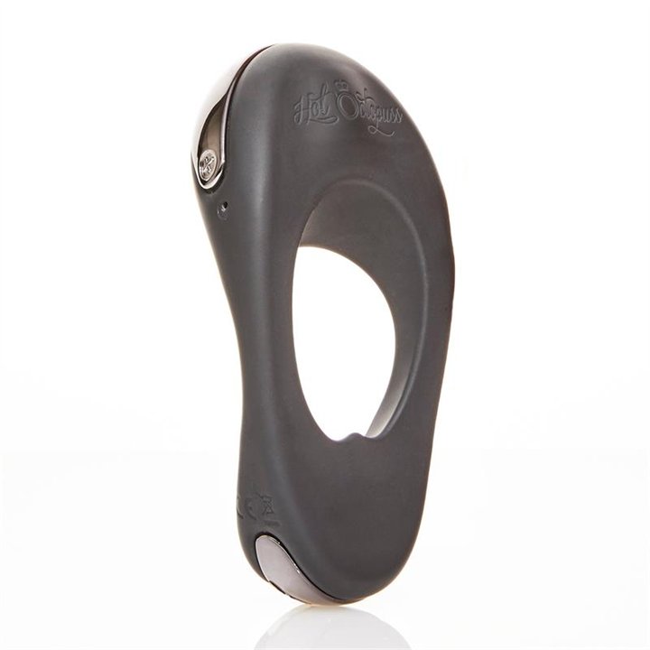 Atom Plus Virbrating Penis Ring and Perianal Stimulator Black - HO11 - Teknashop Ltd