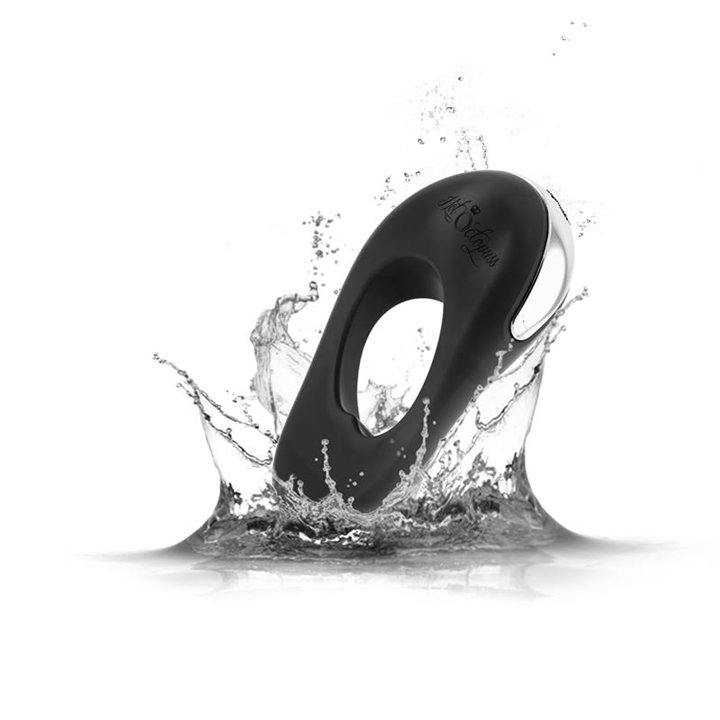 Atom Plus Virbrating Penis Ring and Perianal Stimulator Black - HO11 - Teknashop Ltd