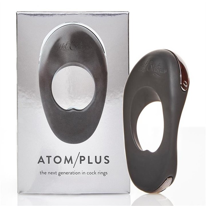 Atom Plus Virbrating Penis Ring and Perianal Stimulator Black - HO11 - Teknashop Ltd