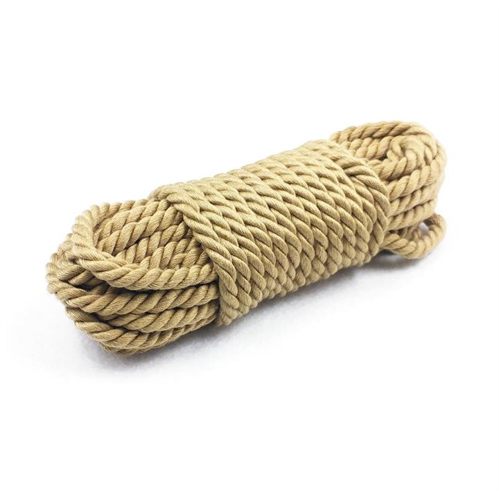 SyntheticHemp Bondage Rope Nature 5 Meter - 843658379322 - Teknashop Ltd