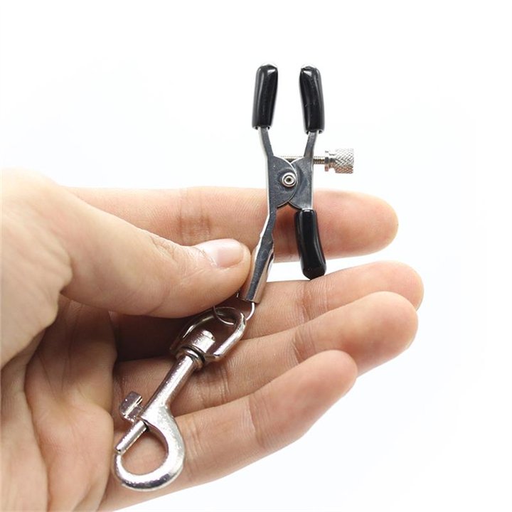 Nippel Clamp with Hook Metal - 843658379356 - Teknashop Ltd