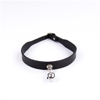 Collar with Bell Adjustable 43 cm Black - 843658379423 - Teknashop Ltd