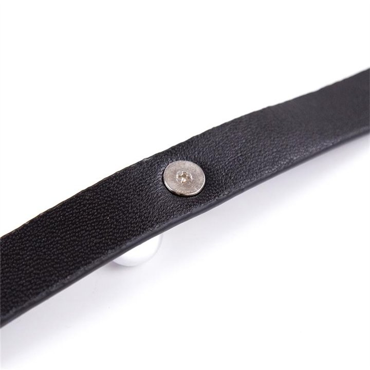 Collar with Bell Adjustable 43 cm Black - 843658379423 - Teknashop Ltd