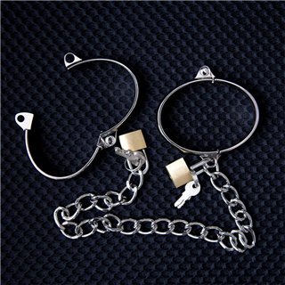 Metal Hand Cuff for Men 7 cm - 843658379452 - Teknashop Ltd