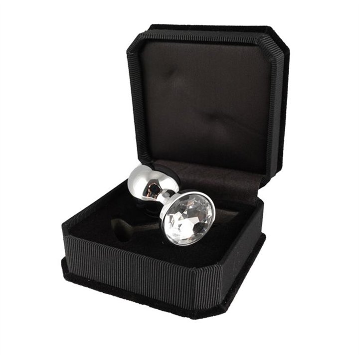 Butt plug, metal-7,3 cm long - R7488 - Teknashop Ltd