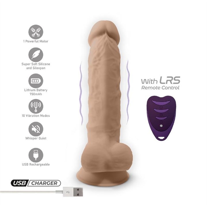 Dildo Mod. 1 - 8 ZD03 10 Vibrating Functions and Remote Control - SD-255873 - Teknashop Ltd