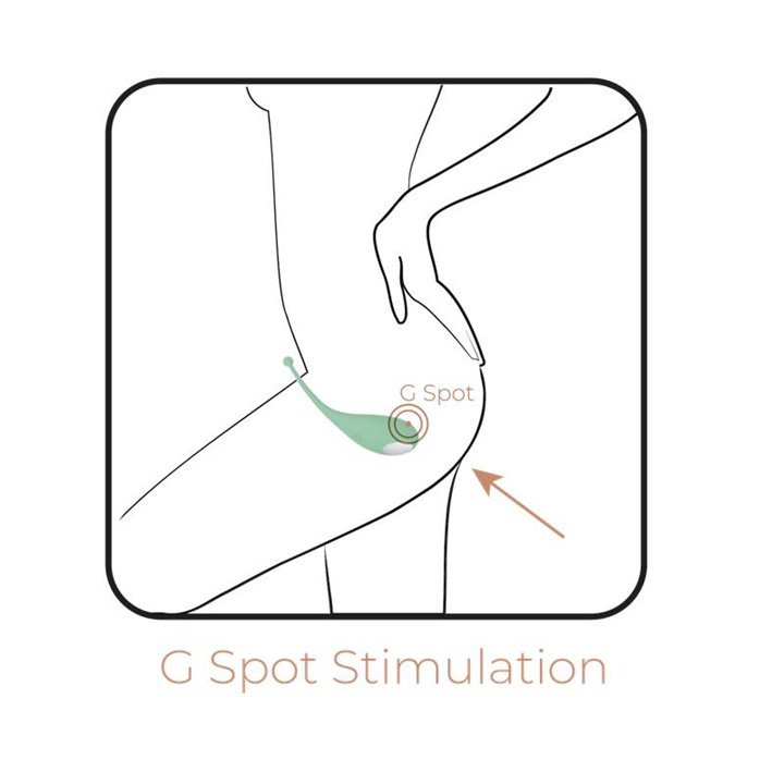 Vibrating Egg Palpitation Mint with APP - AL-40792 - Teknashop Ltd