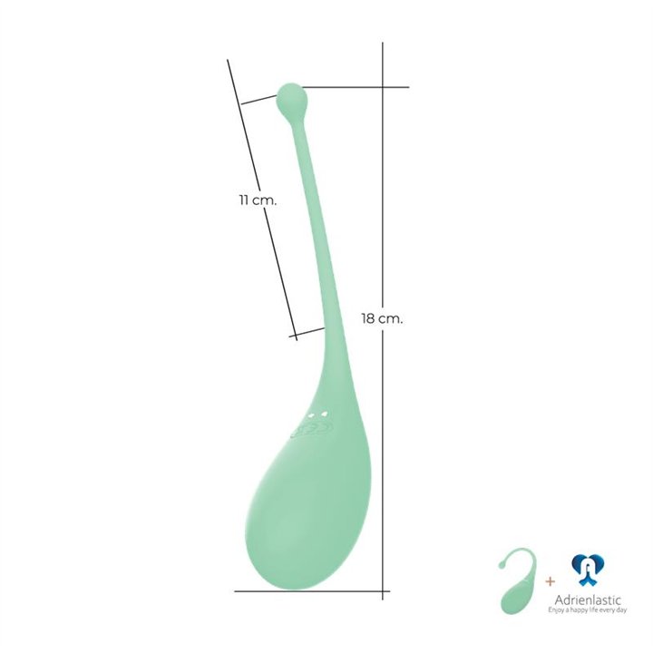Vibrating Egg Palpitation Mint with APP - AL-40792 - Teknashop Ltd