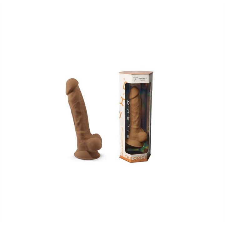 Dildo Dual Density Mod. 1 - 7 Caramel - SD-220260 - Teknashop Ltd
