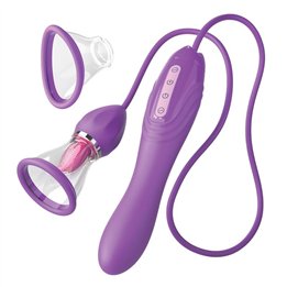 Stimulator with Tongue, Suction and Vibration  Her Ultimate Pleasure Max - PD-4968-12 - Teknashop Ltd