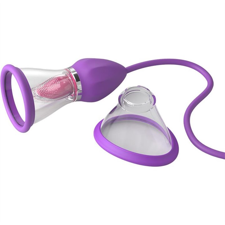 Stimulator with Tongue, Suction and Vibration  Her Ultimate Pleasure Max - PD-4968-12 - Teknashop Ltd