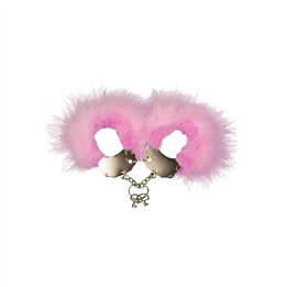 Cufs Metal and Feathers Pink - AL-30301 - Teknashop Ltd