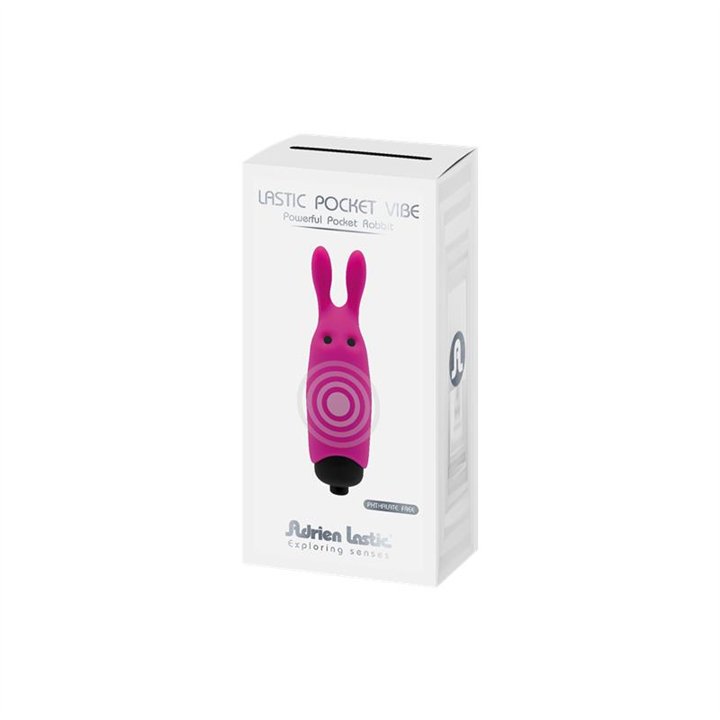 Vibrating Bullet Lastic Pocket Pink - AL-33421 - Teknashop Ltd