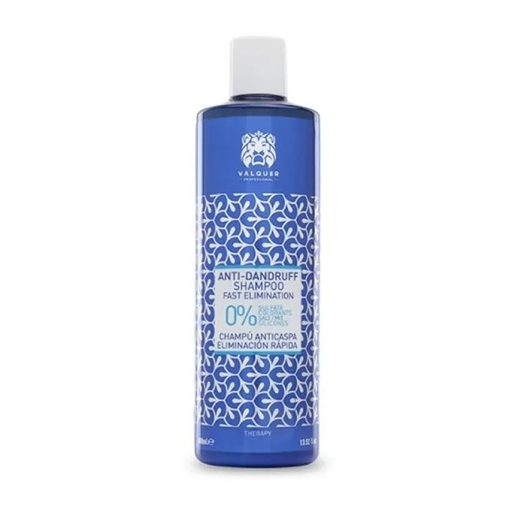 Valquer Anti-Dandruff Shampoo 0% Fast Elimination 400ml - unisex - Teknashop Ltd