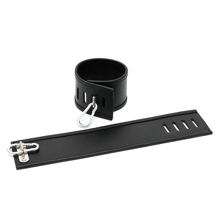 Leather Cuffs-Adjustable - R7618 - Teknashop Ltd