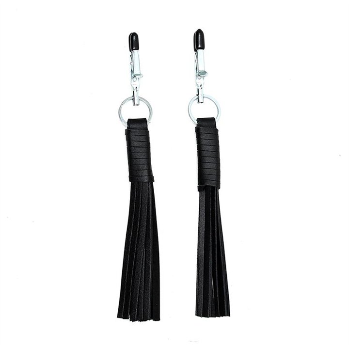 Nipple Clamps Leather - R7699 - Teknashop Ltd