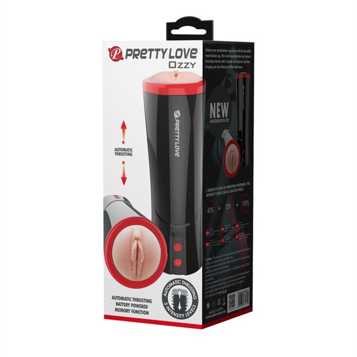 Ozzy Masturbator Thrusting Movement - Up and Down - BM-00900T54 - Teknashop Ltd