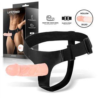 Atoor Detachable Strap-On with Hollow Dildo - LT-747 - Teknashop Ltd