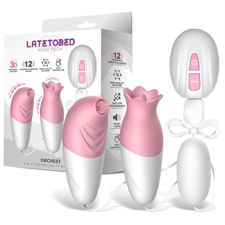 Orchest 3 in 1 Controlled Stimulator - LT-587 - Teknashop Ltd