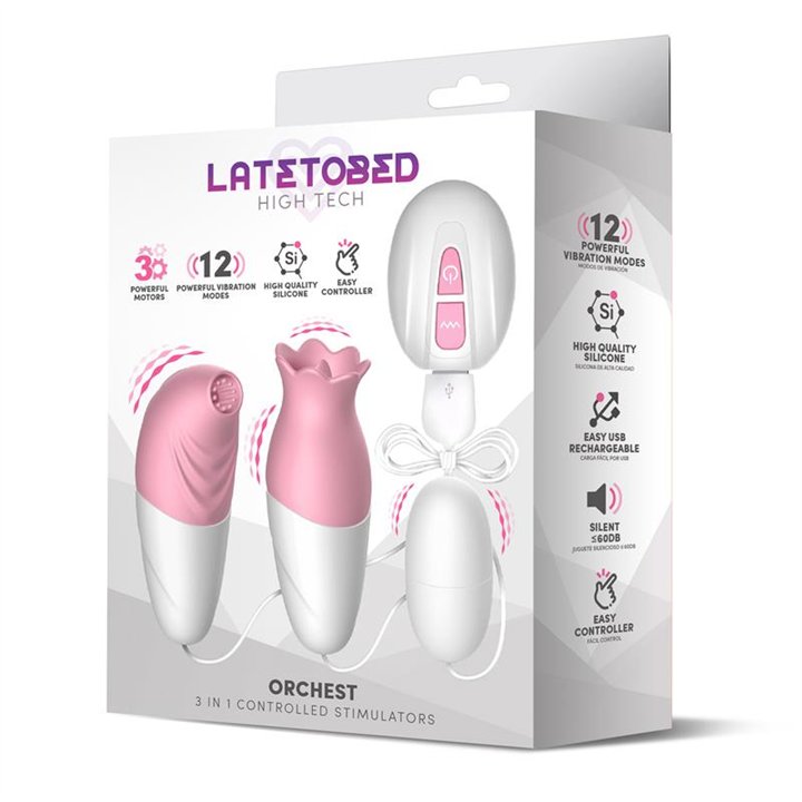 Orchest 3 in 1 Controlled Stimulator - LT-587 - Teknashop Ltd