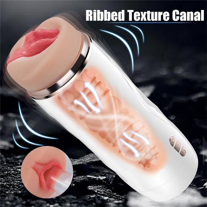 Riley Automatic Male Masturbator Vibration and Suction - SQ-MA70064 - Teknashop Ltd