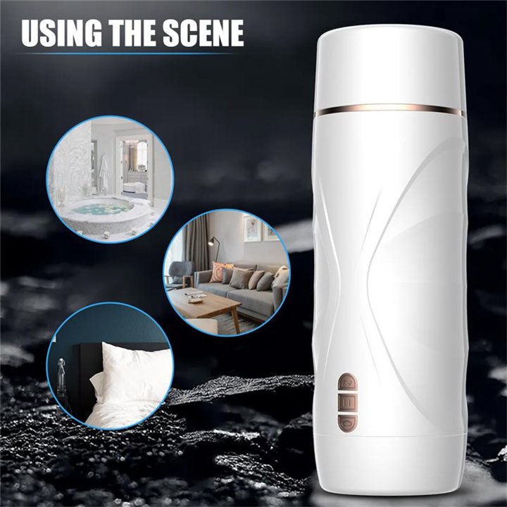 Riley Automatic Male Masturbator Vibration and Suction - SQ-MA70064 - Teknashop Ltd