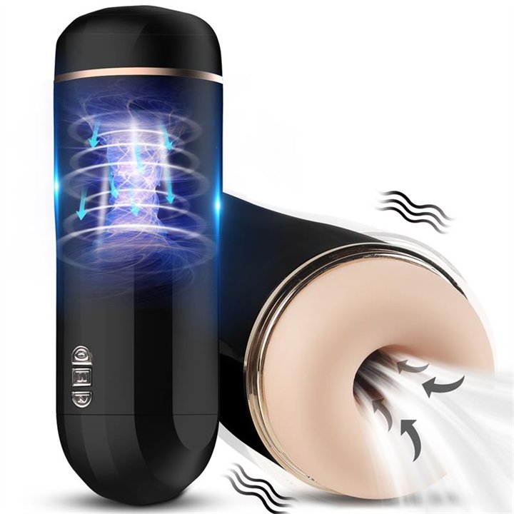 Snow Automatic Male Masturbator Vibration and Suction - SQ-MA70060 - Teknashop Ltd