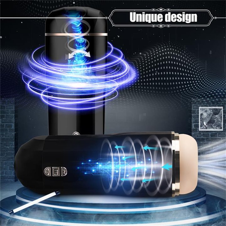 Snow Automatic Male Masturbator Vibration and Suction - SQ-MA70060 - Teknashop Ltd
