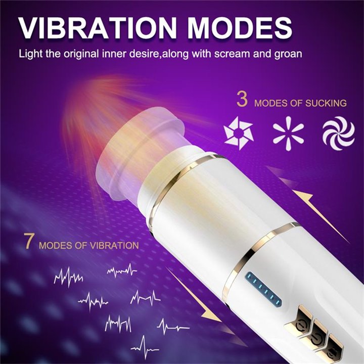 Kimi Male Masturbator with Telescoping and Rotation Functions - SQ-MA70055 - Teknashop Ltd