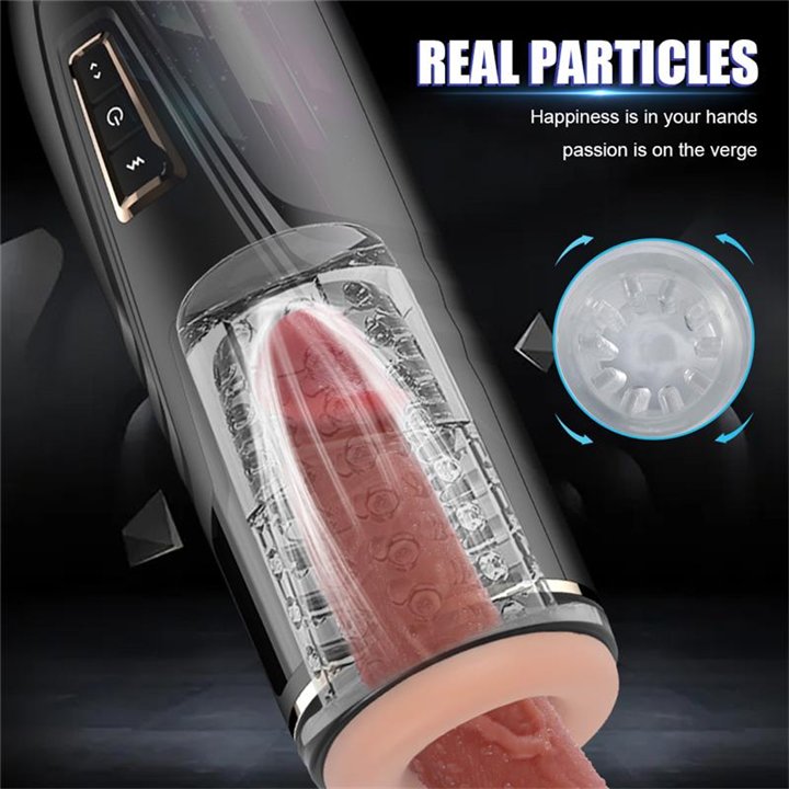 Masturbator Telescopic and Rotation Function Rita - SQ-MA70051 - Teknashop Ltd