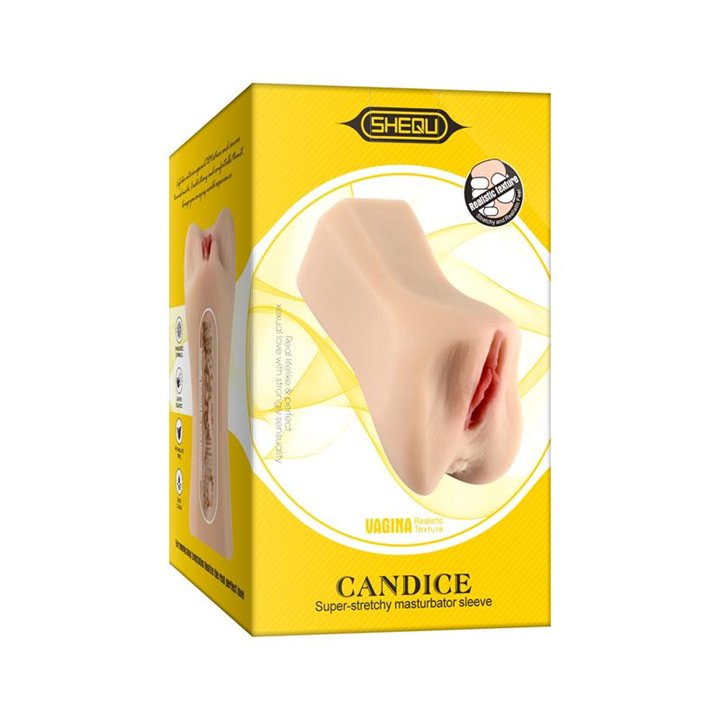 Male Masturbator Vagina Candice Skin - SQ-MA60090 - Teknashop Ltd