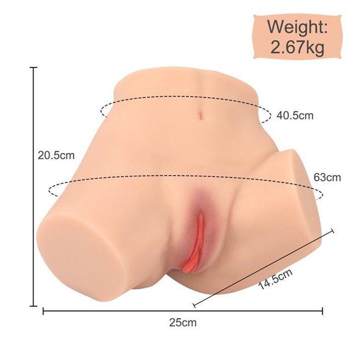 Eva Realistic Masturbator 2.6 kg - SQ-MA50098 - Teknashop Ltd