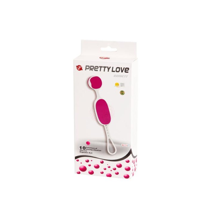 Pretty Love Vibrating Balls Barnett Purple - BI-014269 - Teknashop Ltd