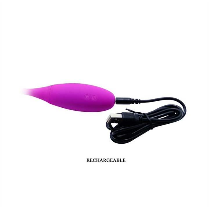 Pretty Love Vibrating Eggs Snaky Pink - BI-014327-2 - Teknashop Ltd