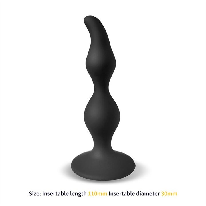 Dylamic Butt Plug Silicone 11 cm x 3 cm - AD-591 - Teknashop Ltd