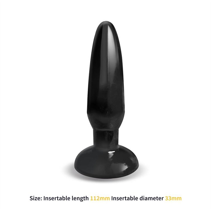 Ainsley Butt Plug Silicone 11.2 cm x 3.3 cm - AD-196 - Teknashop Ltd