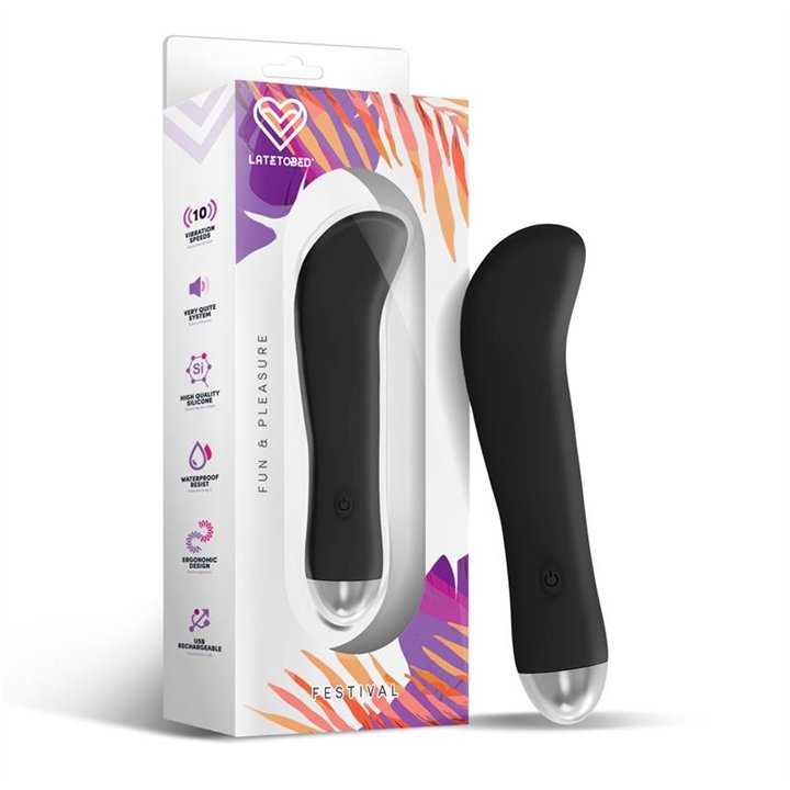 Ragon Stimulator 10 Speeds Black - LTB-437 - Teknashop Ltd
