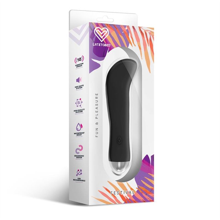 Ragon Stimulator 10 Speeds Black - LTB-437 - Teknashop Ltd