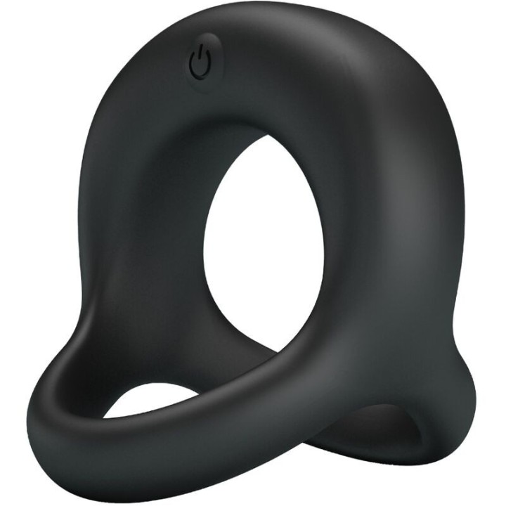 PRETTY LOVE - ELLIOTT  BLACK VIBRATOR RING - D-240543 - Teknashop Ltd