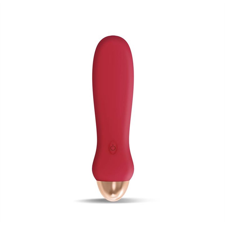 Luxo Stimulator 10 Speeds Rust Red - LTB-429 - Teknashop Ltd