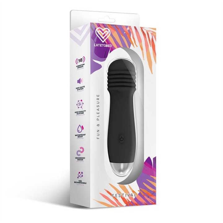 Nesta Stimulator 10 Speeds Black - LTB-398 - Teknashop Ltd
