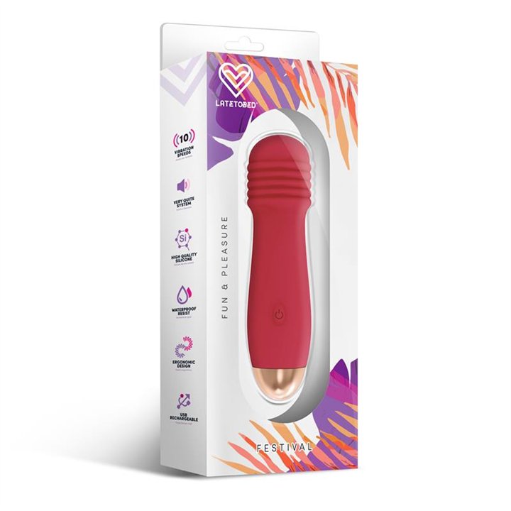 Nesta Stimulator 10 Speeds Rust Red - LTB-395 - Teknashop Ltd